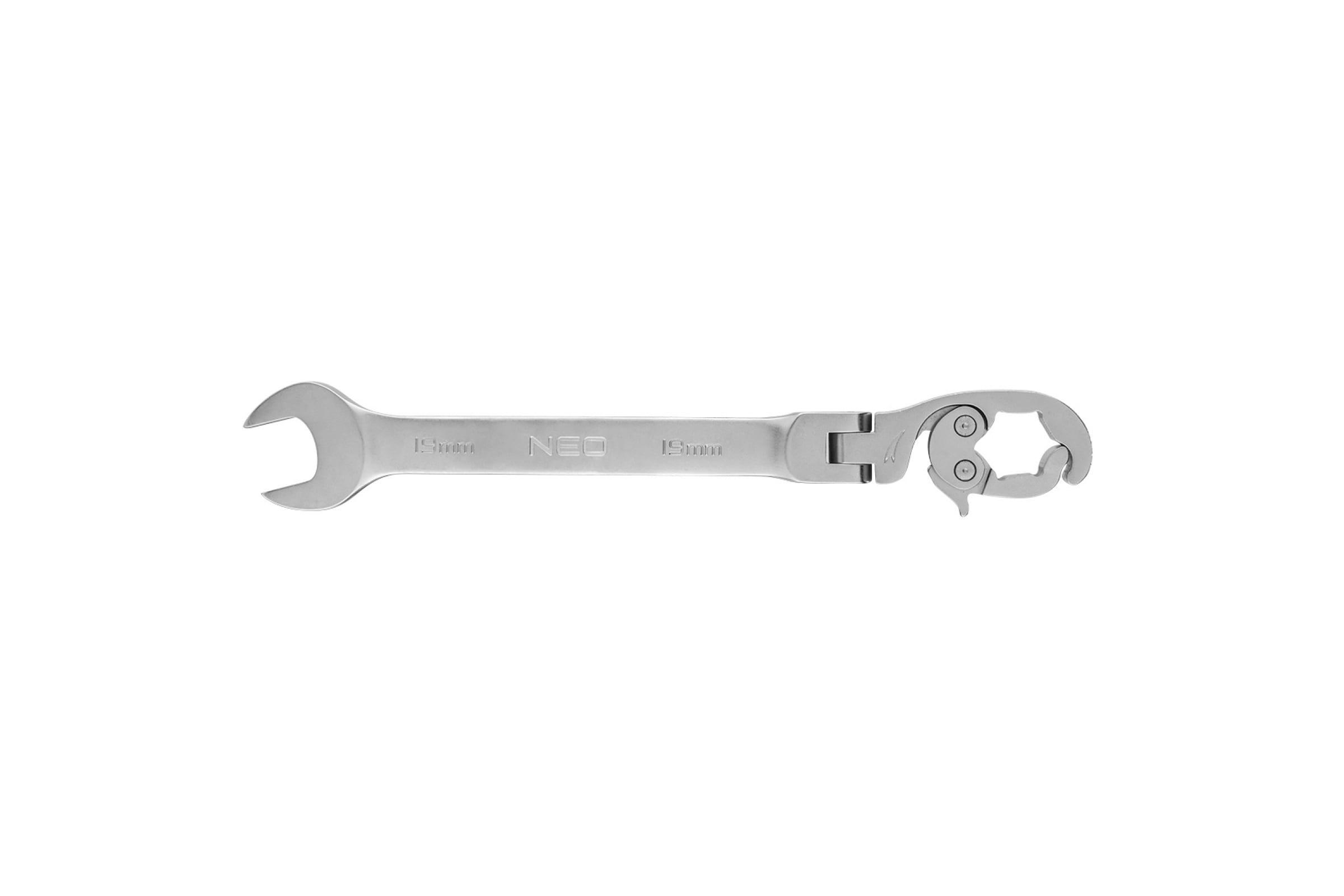 NEO Tools Комбинированный ключ гибкий зубчатый 19 мм 09-352 гибкий зубчатый комбинированный ключ neo tools