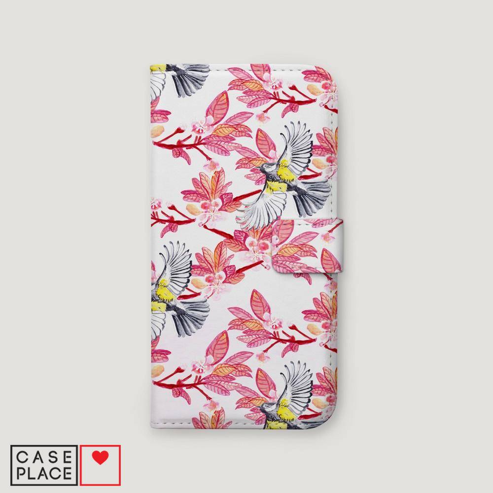 

Чехол Awog на Samsung Galaxy S7 edge "Животный фон 42 book", Белый;розовый;серый, 24685-1