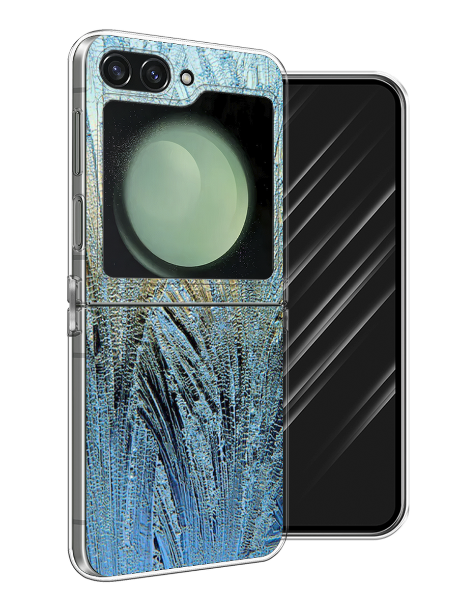 

Чехол Awog на Samsung Galaxy Z Flip 6 "Лёд", Голубой, 2109750-1