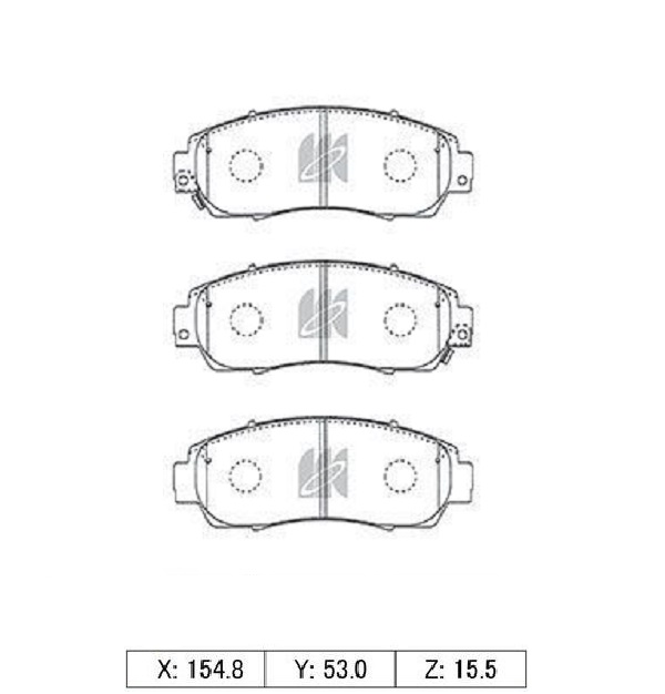 

KASHIYAMA D5237M Колодки тормозные 1 шт