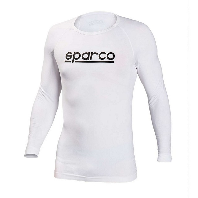 фото Sparco sparco 002284mbixss майка для картинга long sleeve seamless,белая,xs/s sparco 00228