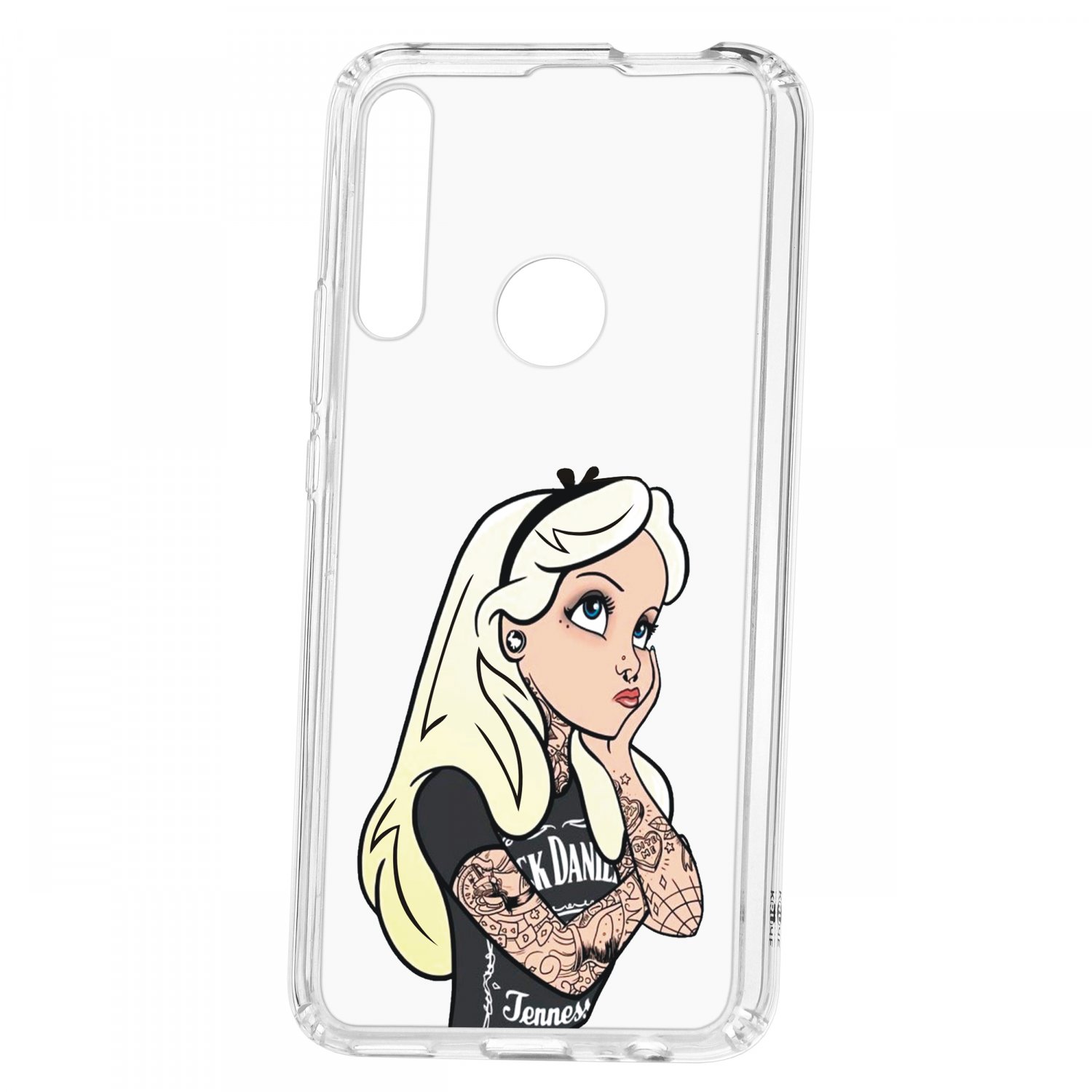 Чехол для Huawei P Smart Z / Honor 9X КRUЧЕ Print Tattoo Girl