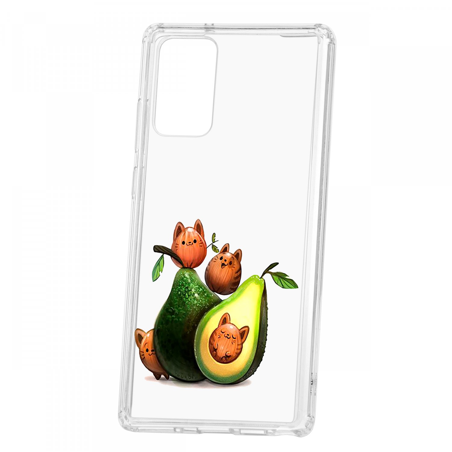 Чехол для Samsung Galaxy Note 20 КRUЧЕ Print Авокотики