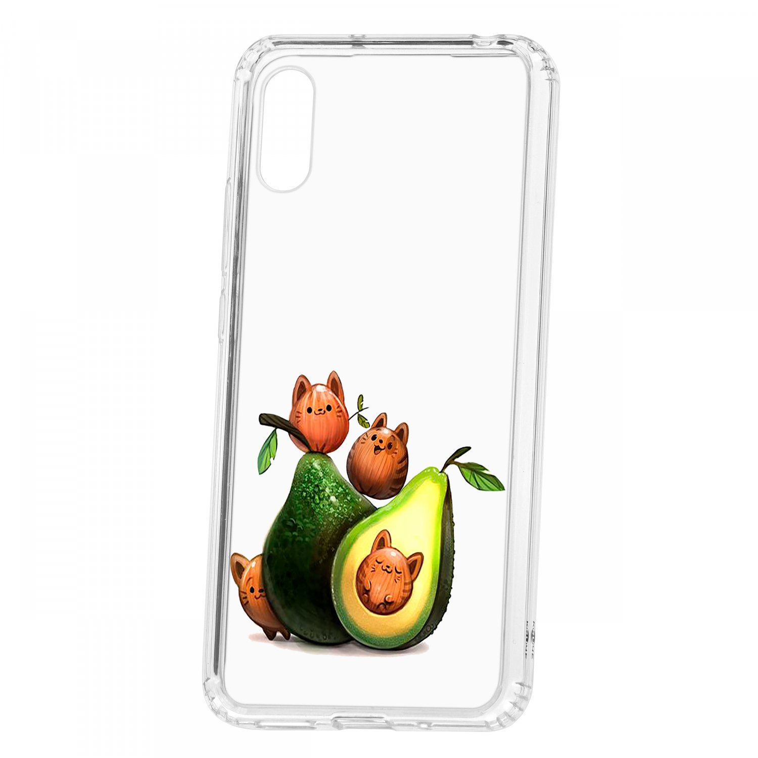 Чехол для Xiaomi Redmi 9A КRUЧЕ Print Авокотики