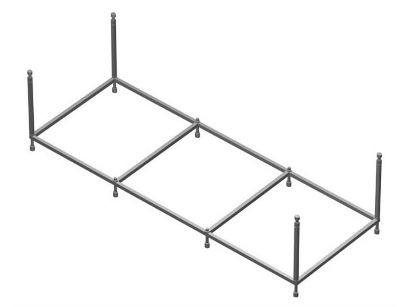 Каркас для ванны 170х75 Spirit  W72A-170-075W-R2