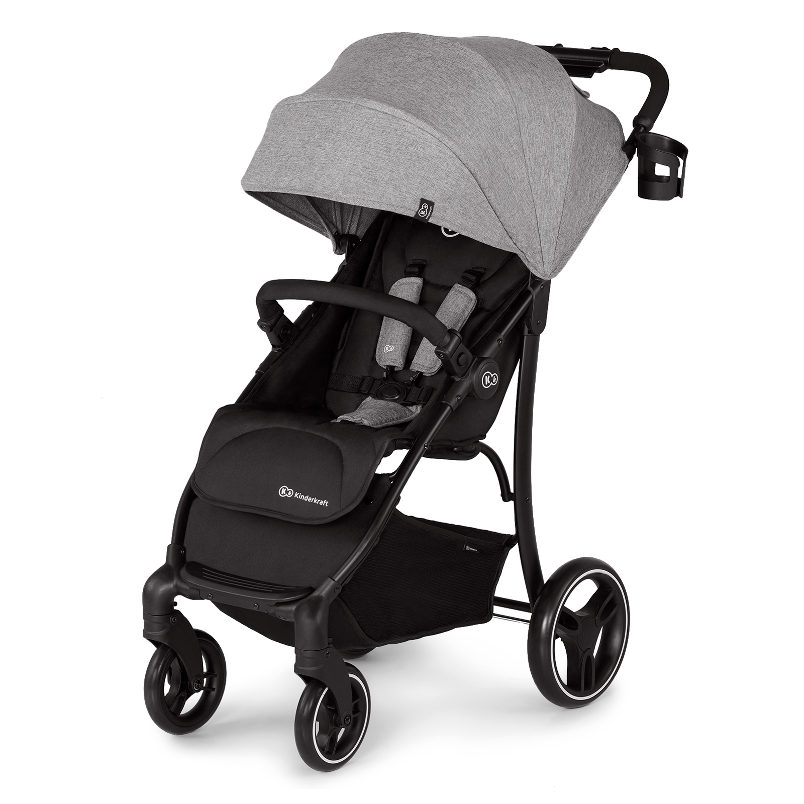 фото Коляска прогулочная kinderkraft trig grey