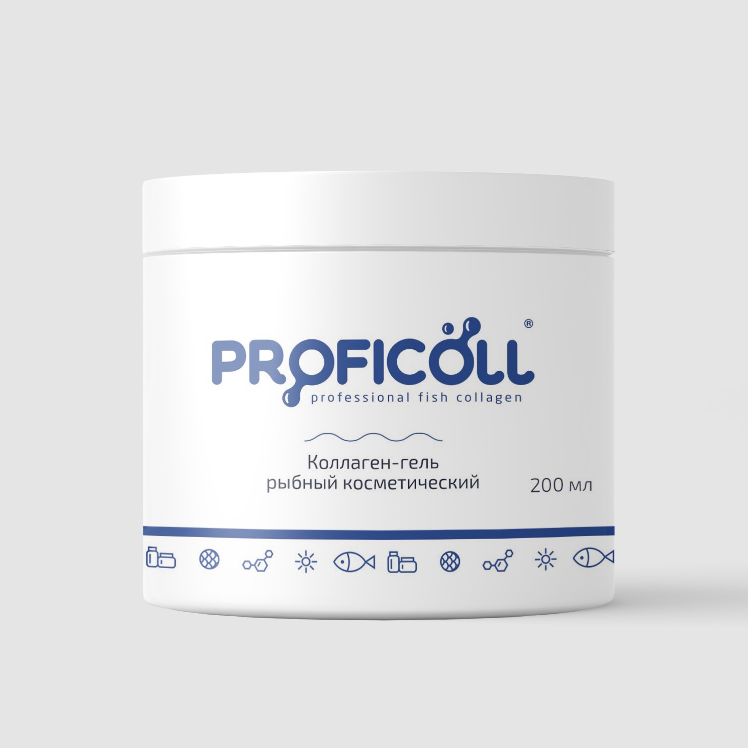 

Коллаген-гель рыбный косметический Proficoll 200 мл