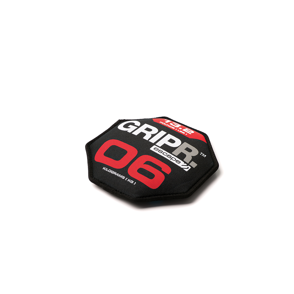 Диск-утяжелитель Escape GripR 1x6 кг, черный