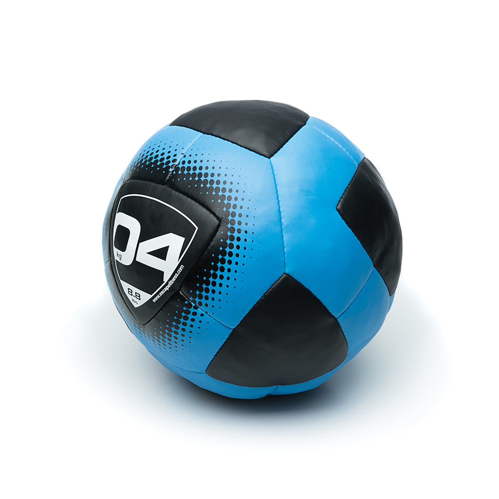 

Медицинбол Escape Vert Ball, черный/голубой, 4 кг, Vert Ball
