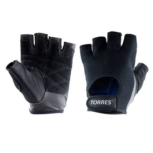 Перчатки для фитнеса Torres PL6047, черный, S