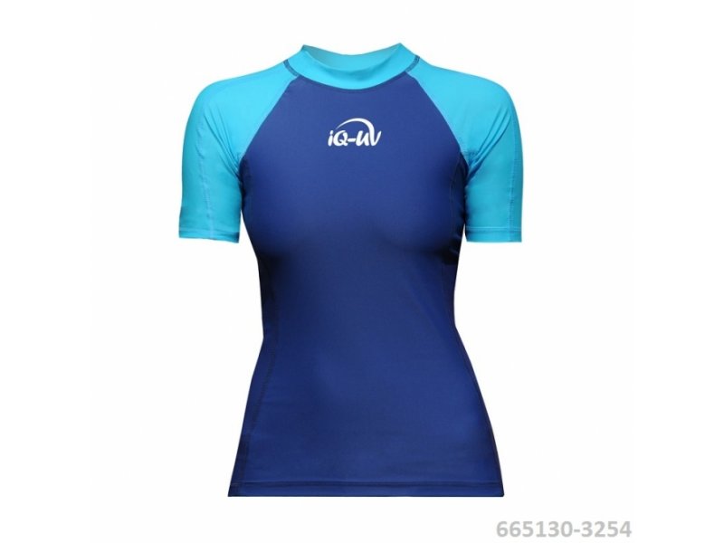 Футболка iQ UV Shirt Watersport S/S, turquoise/blue, M