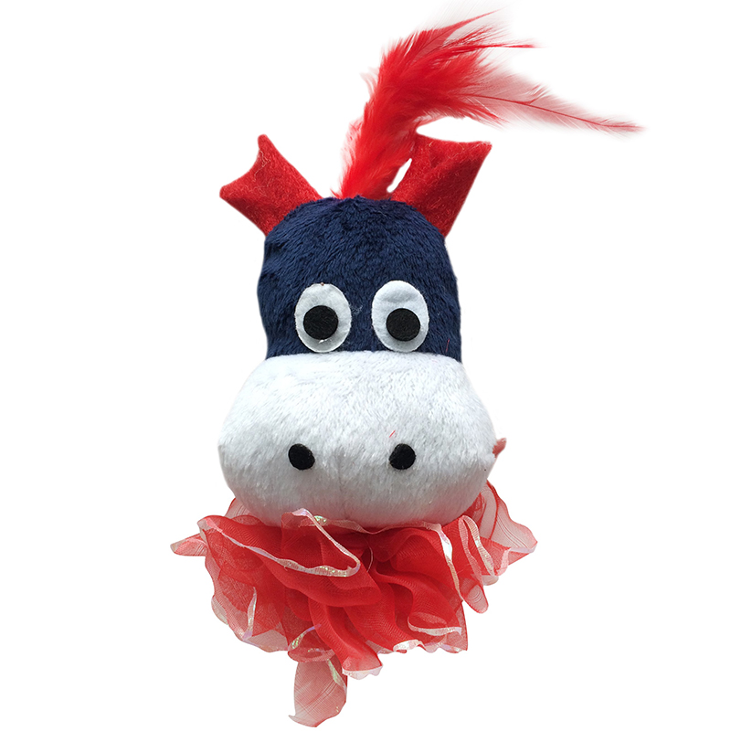 

Игрушка для кошек CHOMPER Nautical Коровка шуршащая с кошачьей мятой, 20 см, Nautical