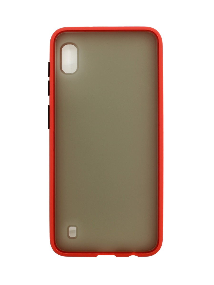 фото Чехол zibelino plastic matte для samsung galaxy a10 (a105) red