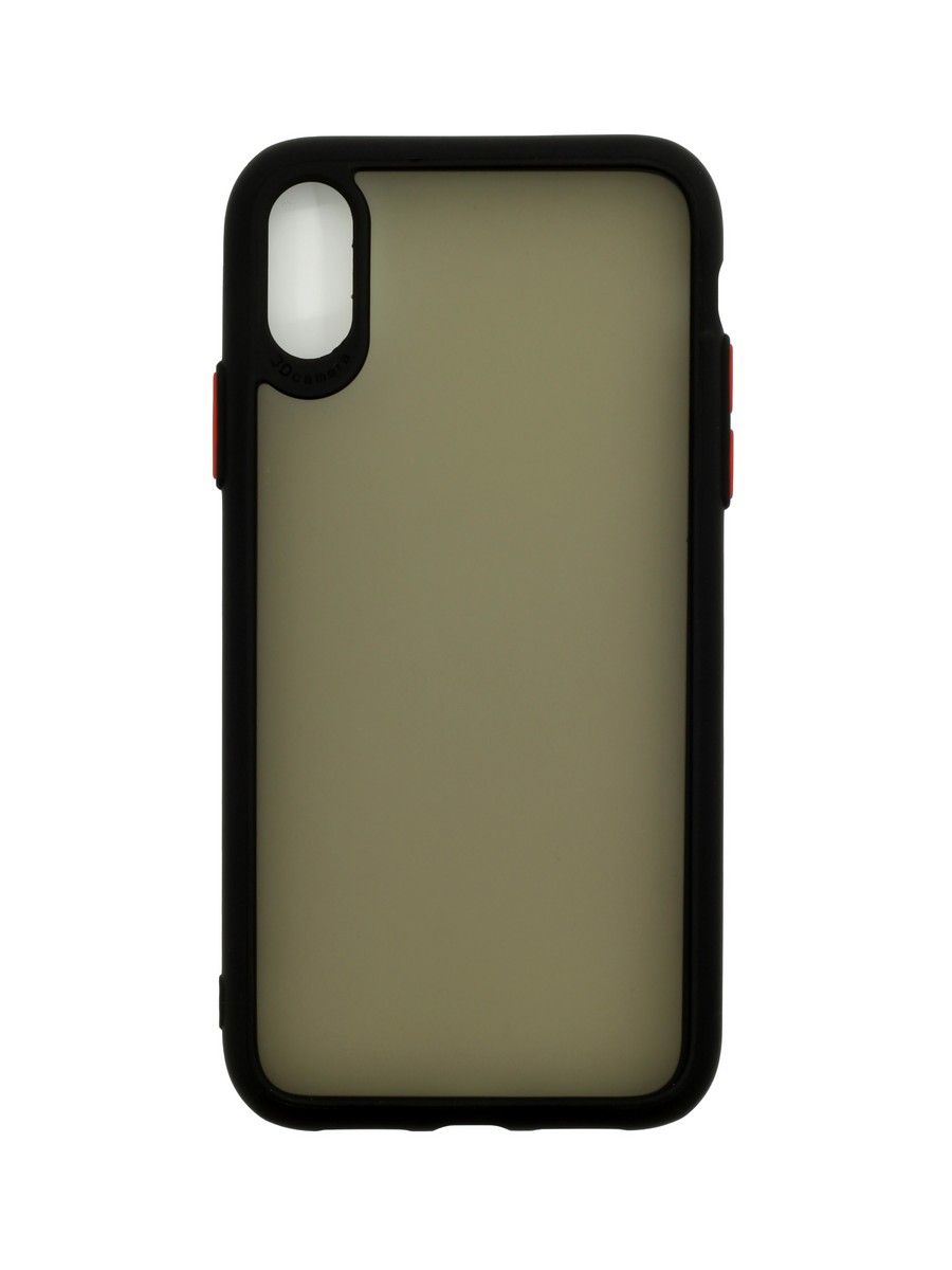 

Чехол Zibelino Plastic Matte для Apple iPhone XR Black, ZSO-APL-XR