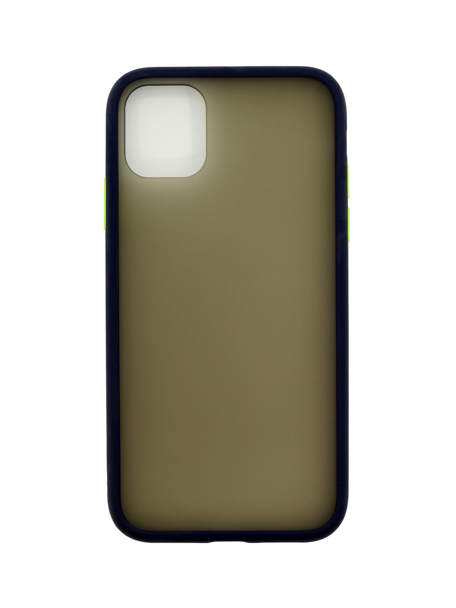 фото Чехол zibelino plastic matte для apple iphone 11 blue