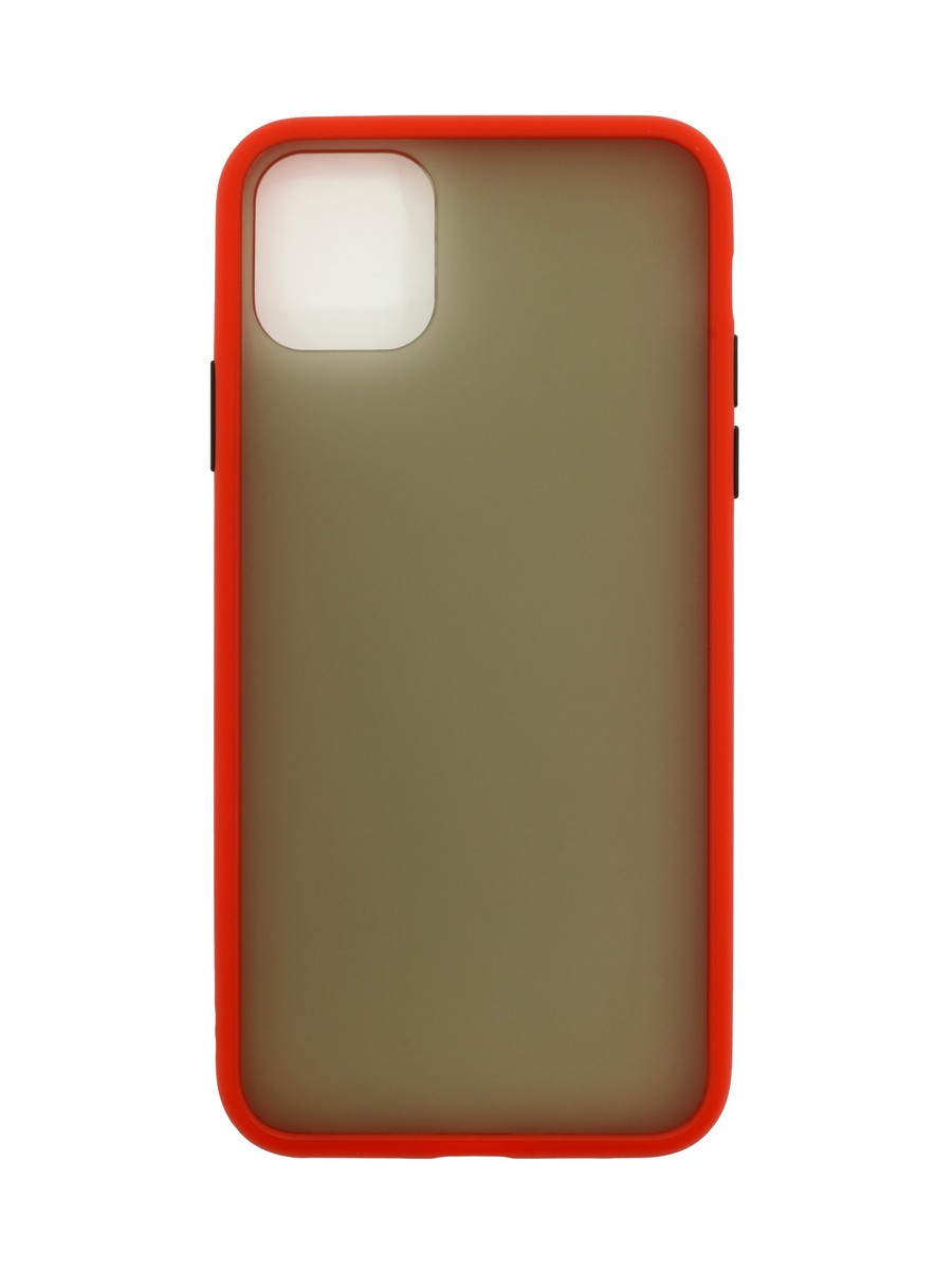 фото Чехол zibelino plastic matte для apple iphone 11 pro max red