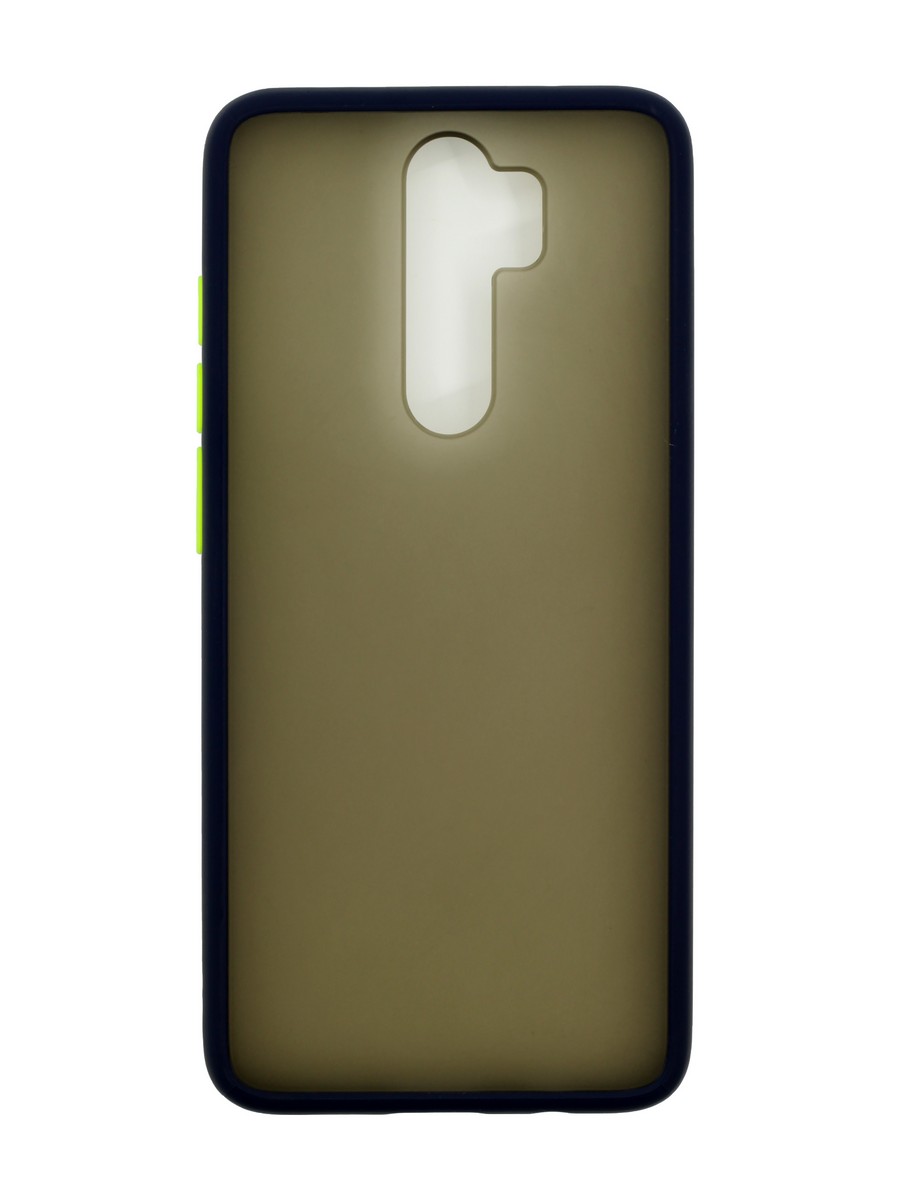 фото Чехол zibelino plastic matte для xiaomi redmi note 8 pro blue