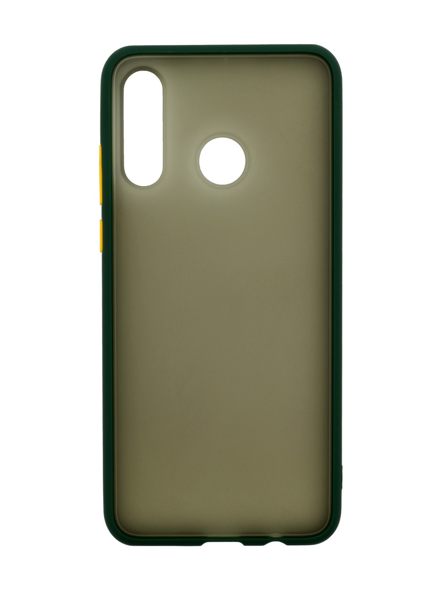 фото Чехол zibelino plastic matte для huawei p30 lite/ 20s/ 20 lite green