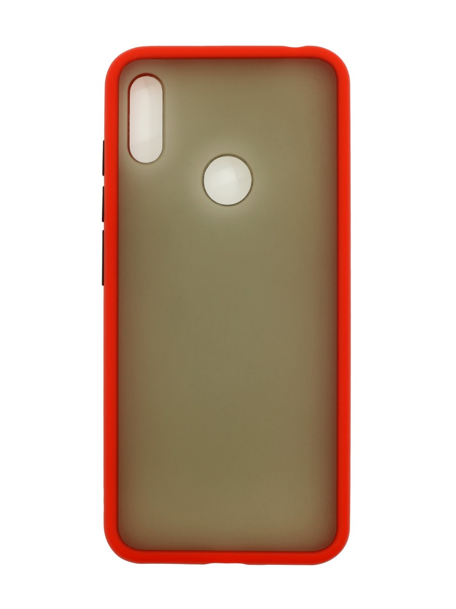 фото Чехол zibelino plastic matte для honor 8a/ 8a prime/ huawei y6s/ y6 2019 red