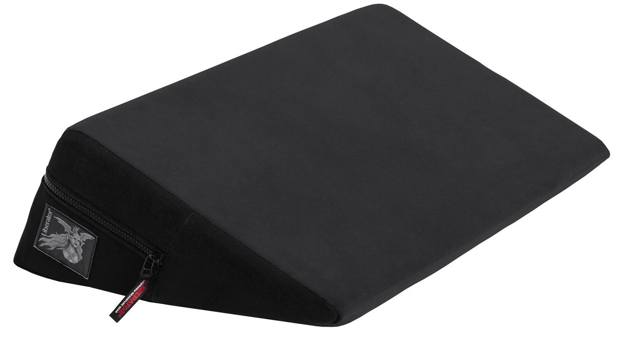 фото Малая черная подушка для любви liberator wedge