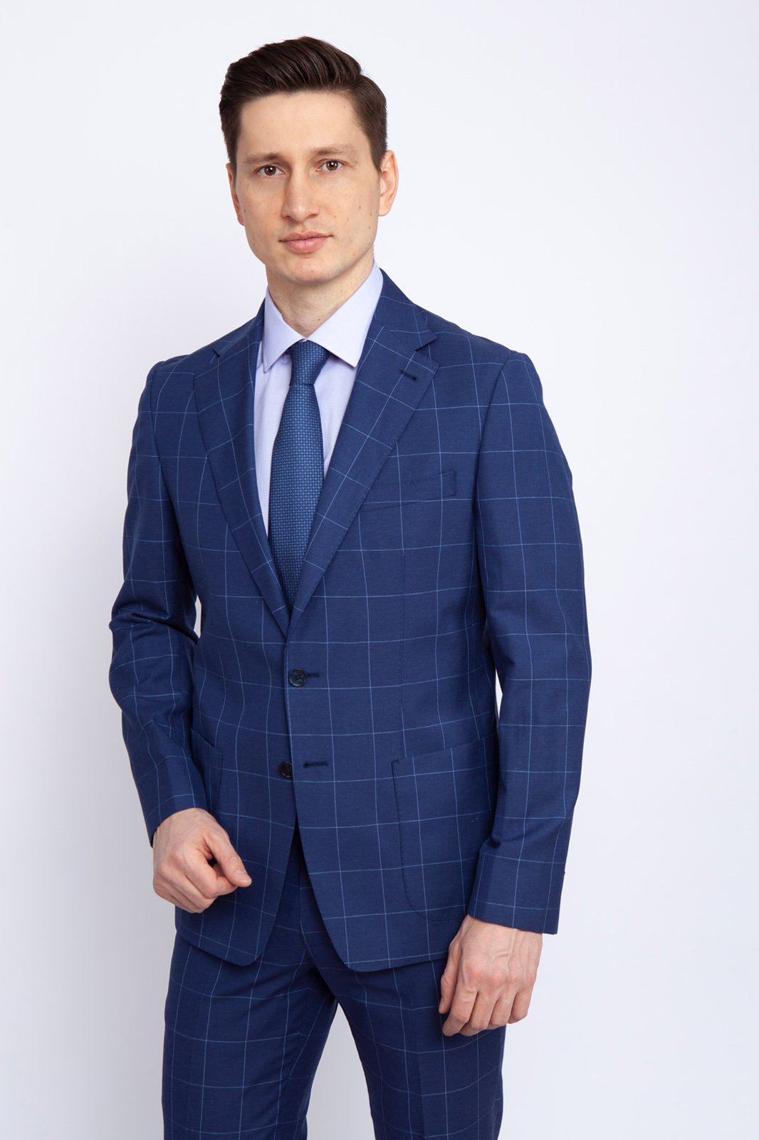 

Пиджак мужской Kanzler 19S-JLB/CR01-R/90 синий 56 RU, 19S-JLB/CR01-R/90