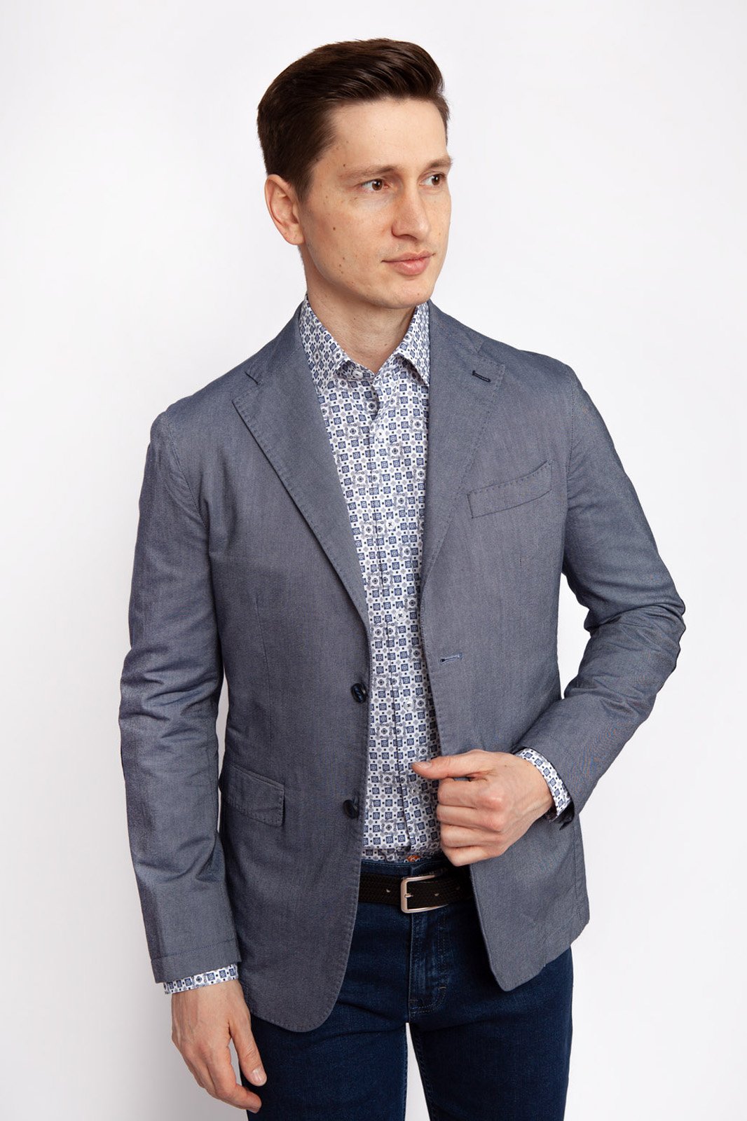 

Пиджак мужской Kanzler 19S-JST2/W03-WF/99 синий 50 RU, 19S-JST2/W03-WF/99