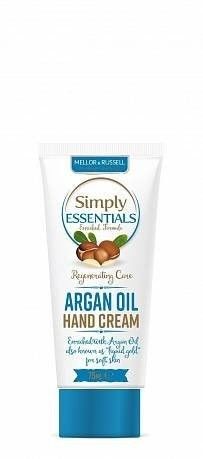 фото Крем для рук с маслом арганы с питательной формулой simply essentials mellor&russell 75мл