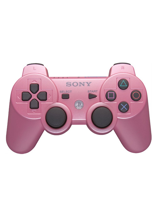 фото Геймпад nn для sony playstation dualshock 3 pink nobrand