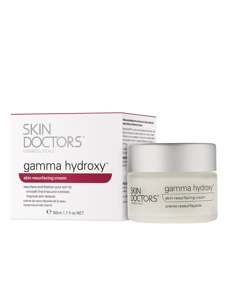 фото Обновляющий крем для лица gamma hydroxy, skindoctors, 50 мл skin doctors