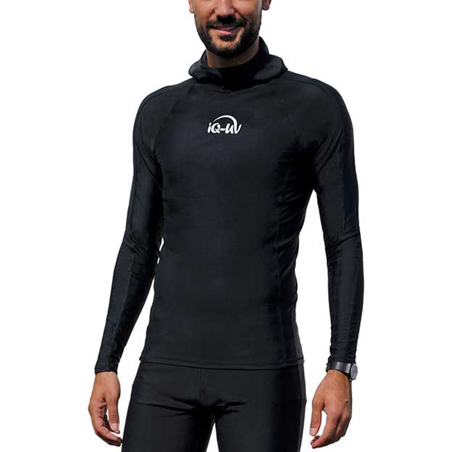 Лонгслив iQ UV Shirt Watersport L/S 630122-2800, black, L