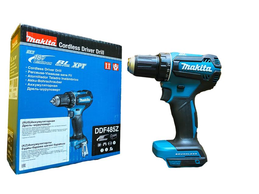 

Аккумуляторная дрель-шуруповерт Makita DDF485Z 30000055