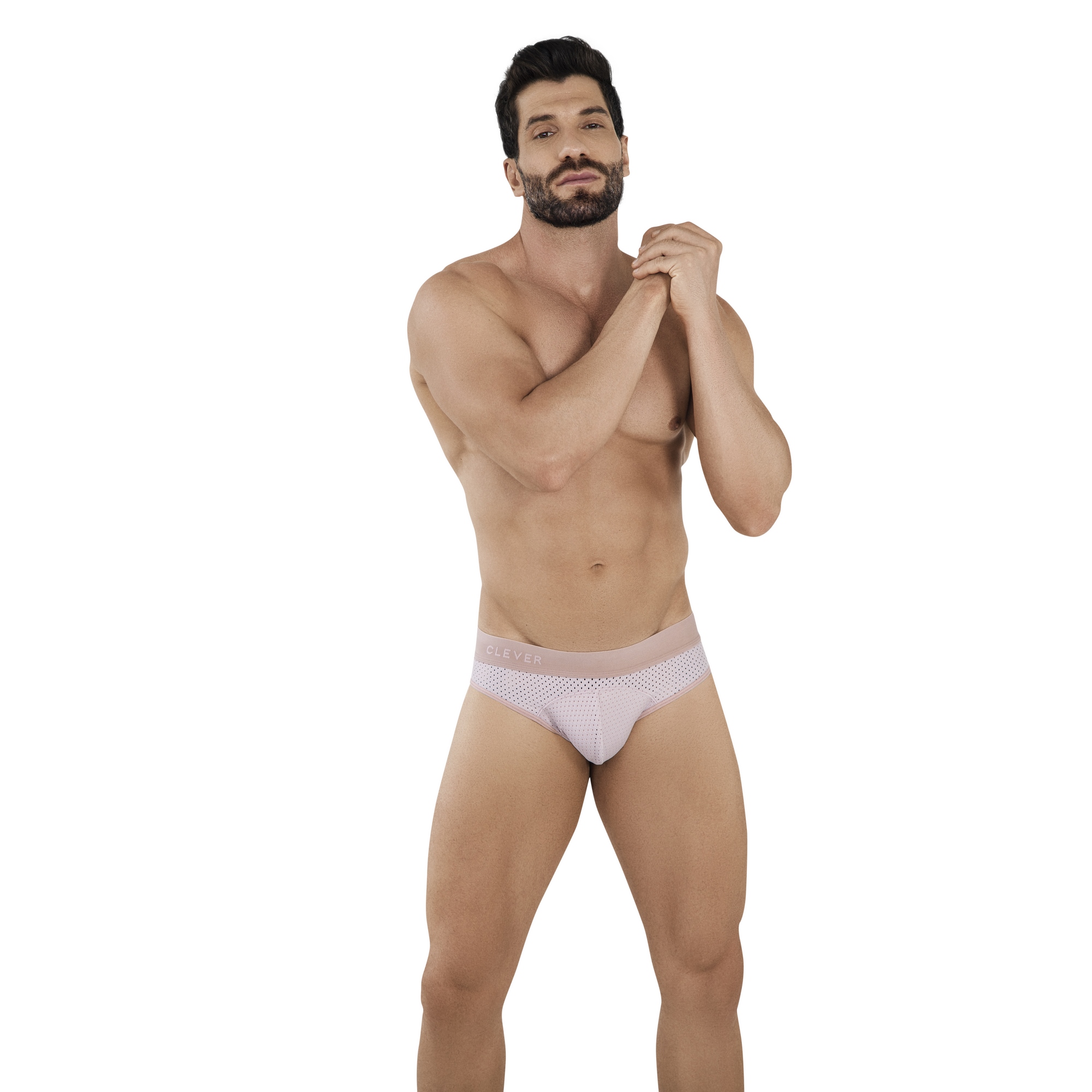 

Трусы мужские Clever Masculine Underwear 1028 розовые S, Розовый, 1028