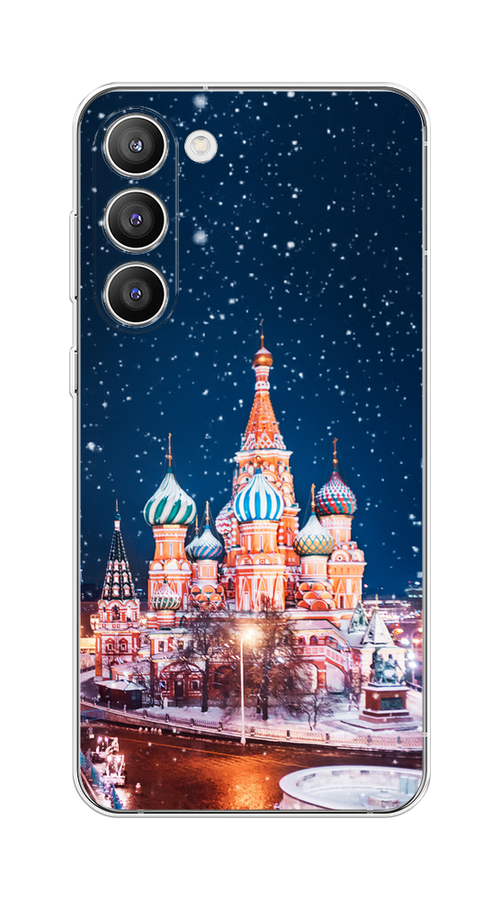 

Чехол Homey на Samsung Galaxy S23 Plus 5G "Москва 1", Коричневый;синий;белый, 2107450-1