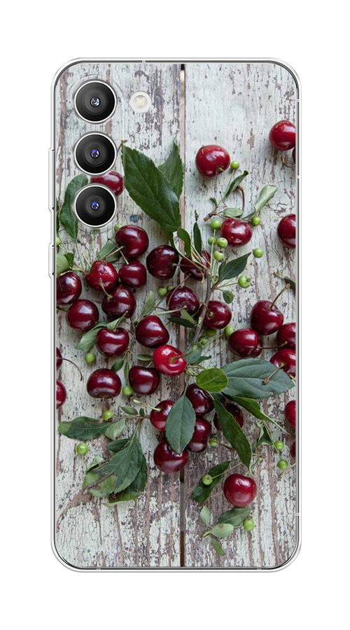 

Чехол Homey на Samsung Galaxy S23 Plus 5G "Вишня", Бордовый;зеленый;серый, 2107450-1