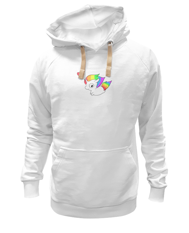 

Толстовка унисекс Printio Единорог (unicorn) белая 3XL, Белый, Единорог (unicorn)