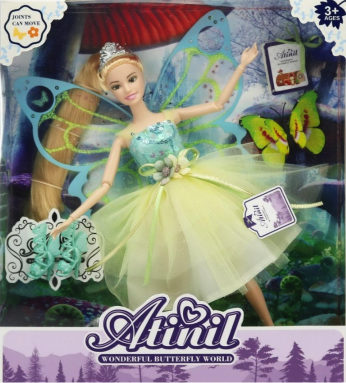 фото Кукла junfa atinil фея в платье с бирюзой, 28см junfa toys