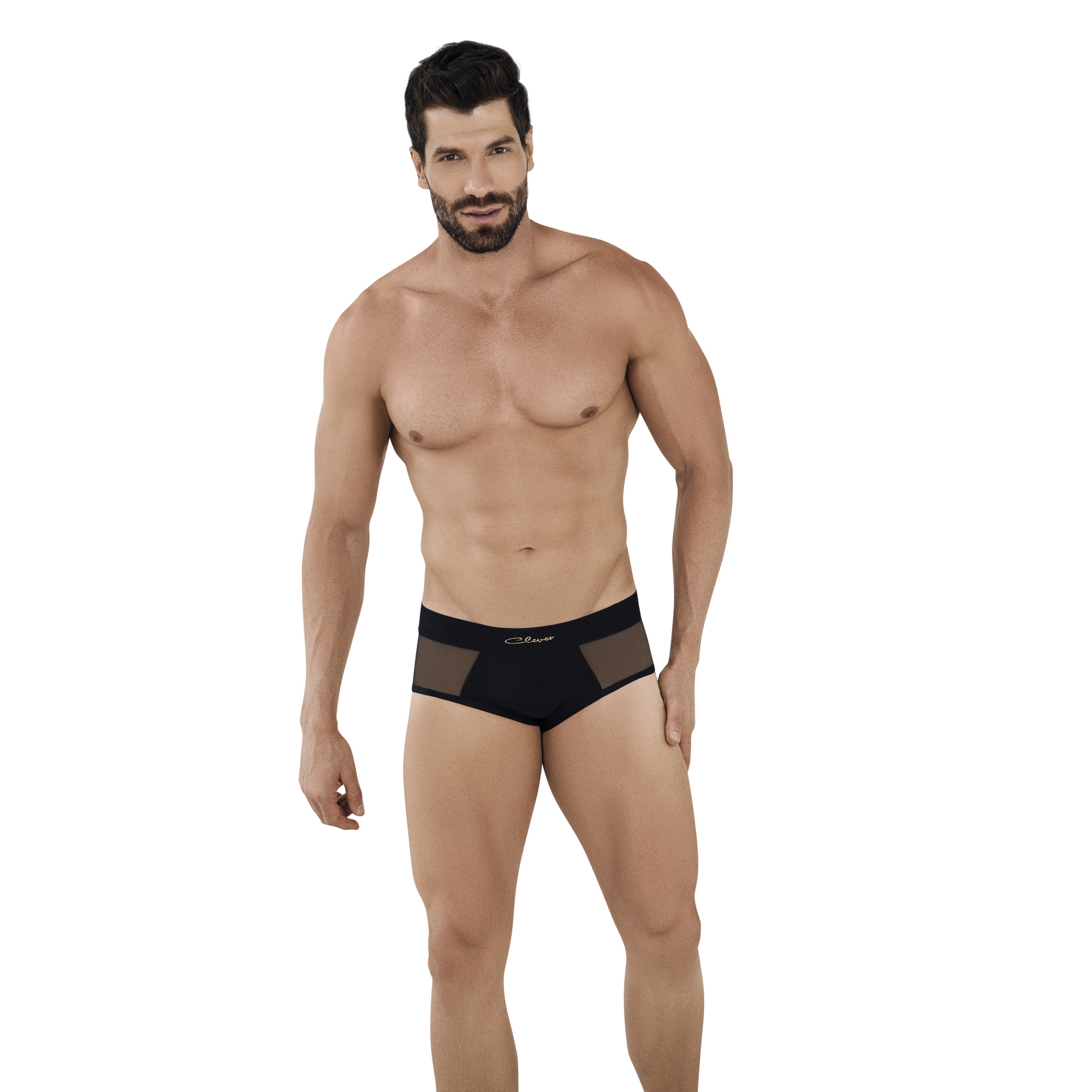 

Трусы мужские Clever Masculine Underwear 1030 черные S, Черный, 1030