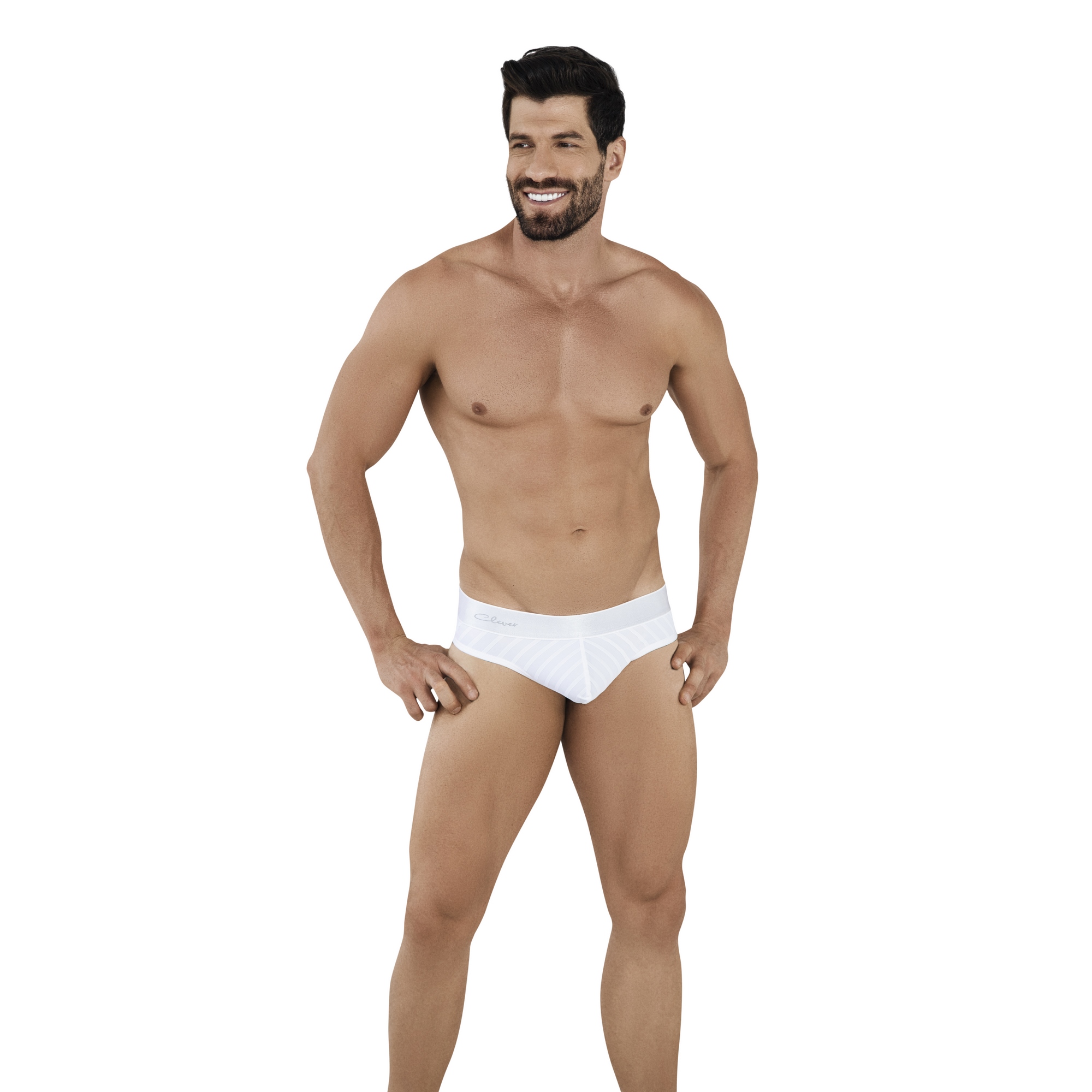 

Трусы мужские Clever Masculine Underwear 1034 белые S, Белый, 1034