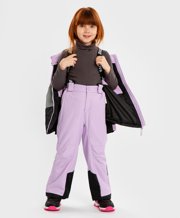 

Куртка демисезонная с капюшоном и бретелями мультицвет Button Blue, 134, 224BBGA4102, Разноцветный, 224BBGA4102