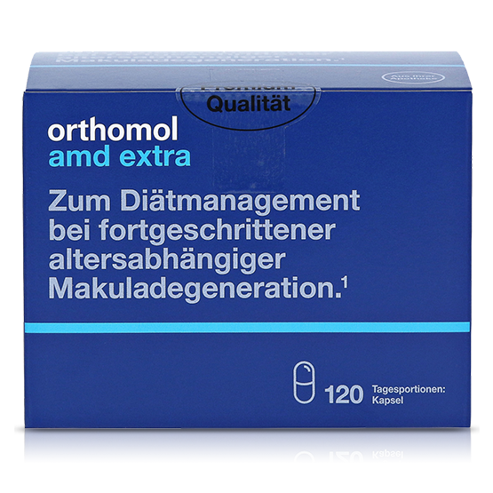 фото Ортомол amd extra капсулы 540 мг 120 шт. orthomol