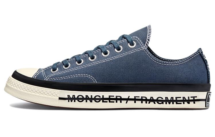 

Кеды унисекс Converse Fragment Design x Moncler Chuck Taylor All Star 1970s синие 39.5 EU, Синий, Fragment Design x Moncler x Converse Chuck Taylor All Star 1970s