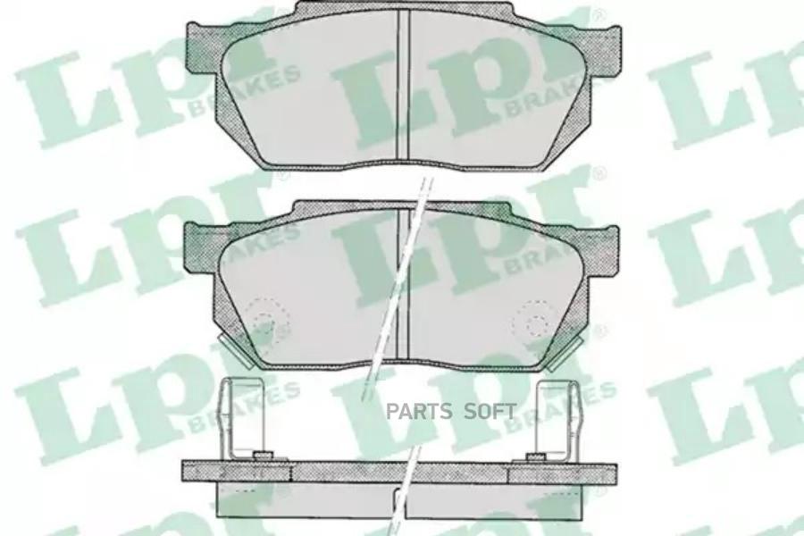

Комплект Тормозных Колодок 05p322 Lpr арт. 05P322