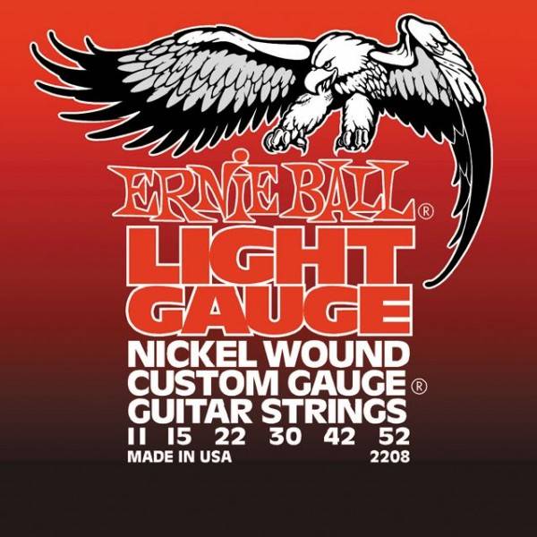 

Ernie Ball 2208 Nickel wound - Струны для электрогитары (11-15-22w-30-42-52)