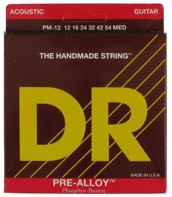 

Dr Pm-12 Pre-alloy - Струны для акустических гитар (12-54)