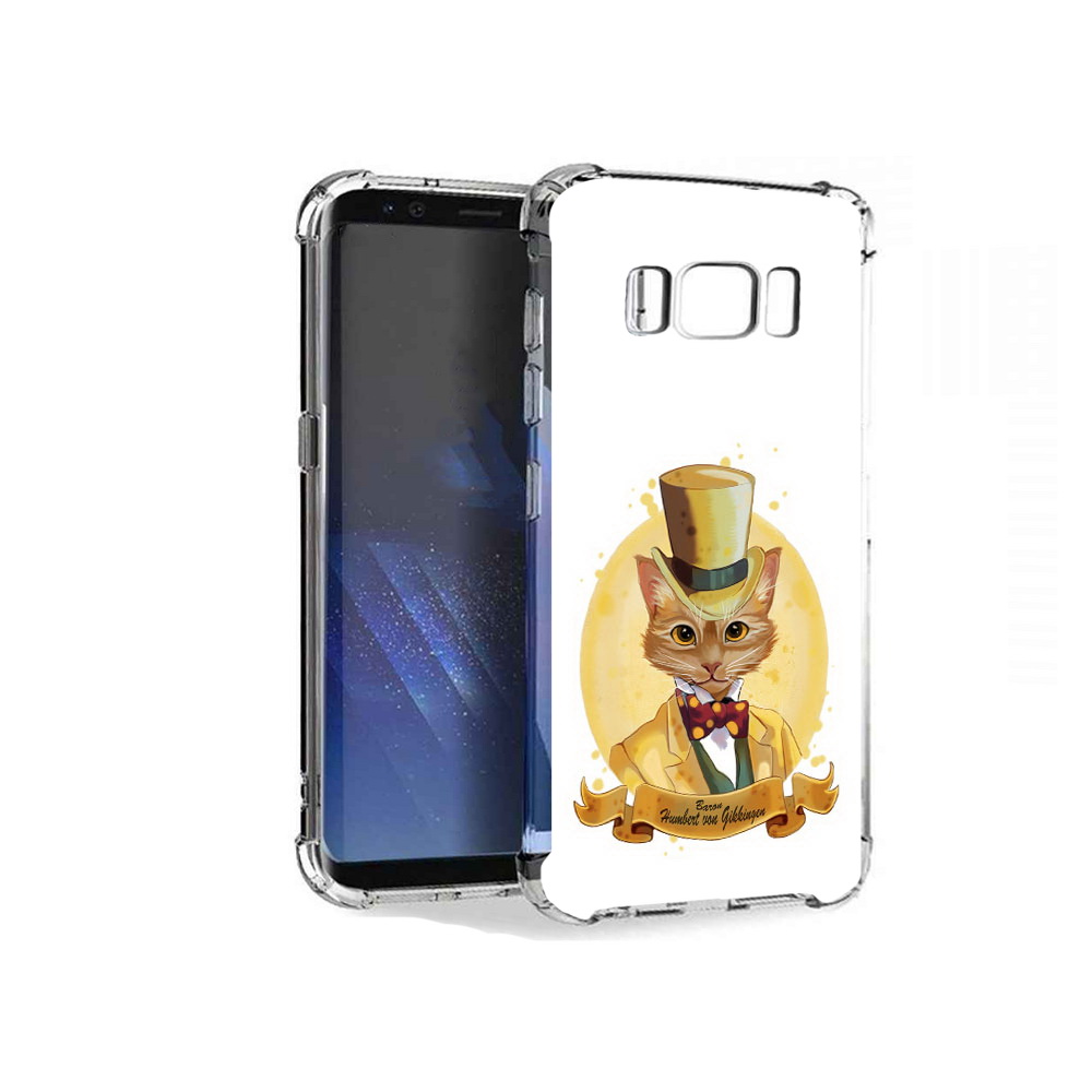 

Чехол MyPads Tocco для Samsung Galaxy S8+ кот юрист, Tocco