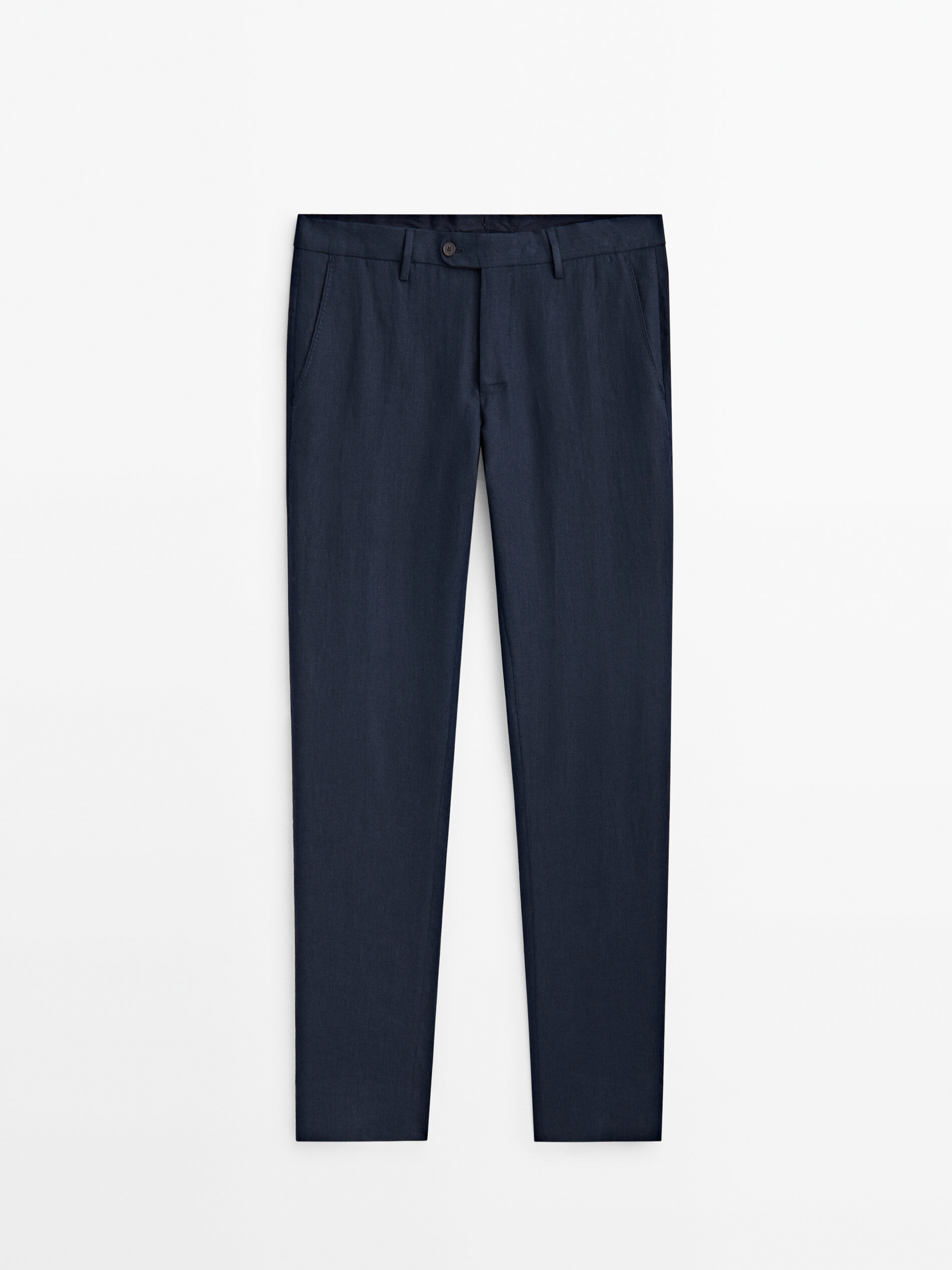 Брюки мужские Massimo Dutti 9110340 синие 40 EU (доставка из-за рубежа)