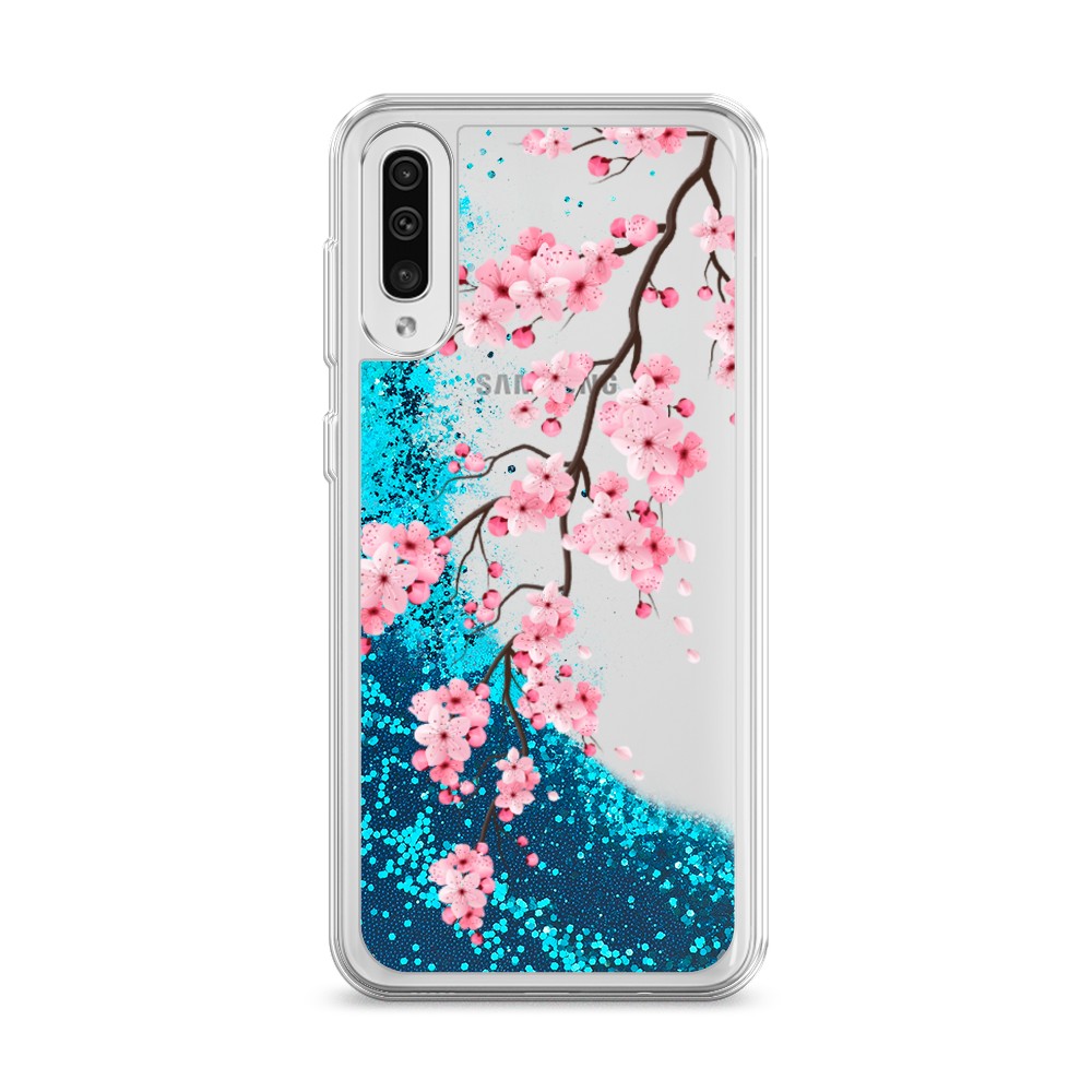 

Чехол Awog на Samsung Galaxy A50/A30S "Розовая сакура", Разноцветный, 27793-1