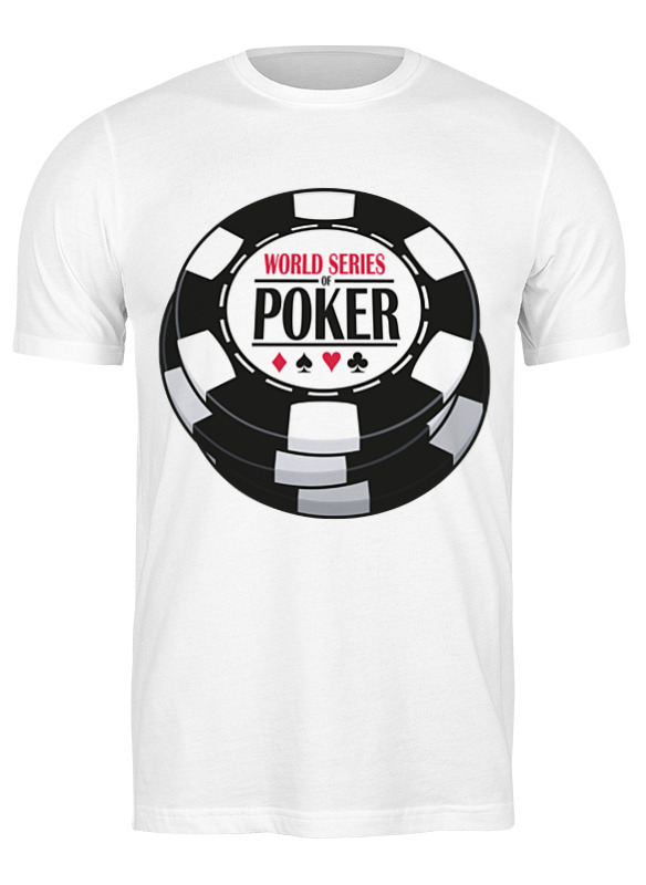 

Футболка мужская Printio Покер (poker) белая XL, Белый, Покер (poker)