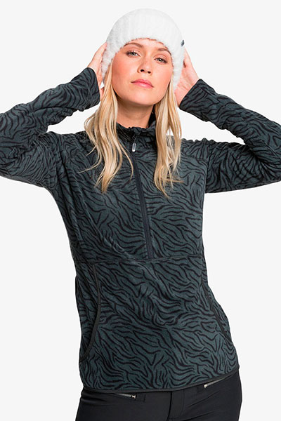 

Толстовка женская Roxy ERJFT04209 зеленая S, ERJFT04209