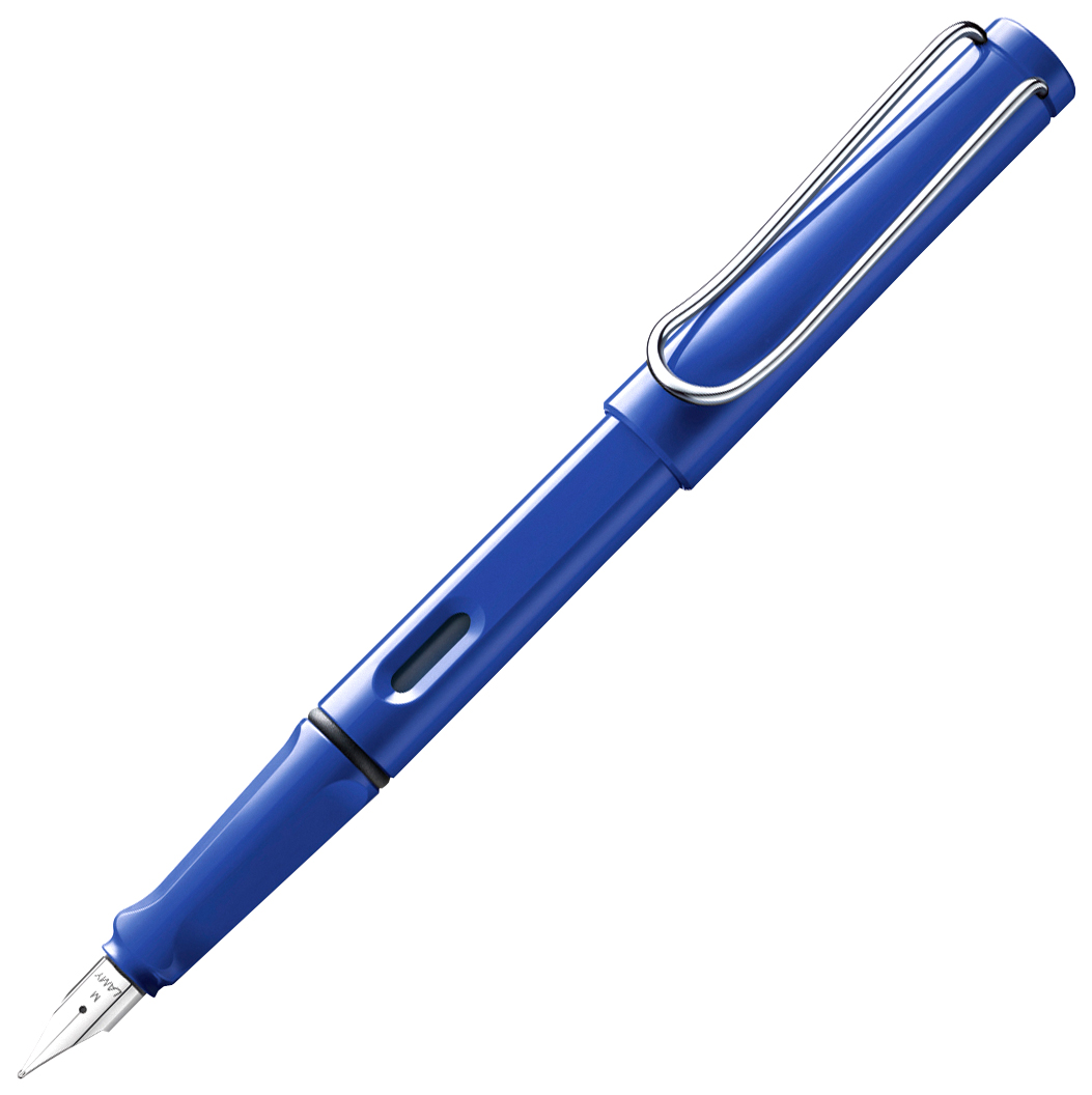 

Перьевая ручка Lamy 014 safari LH Синий для левшей